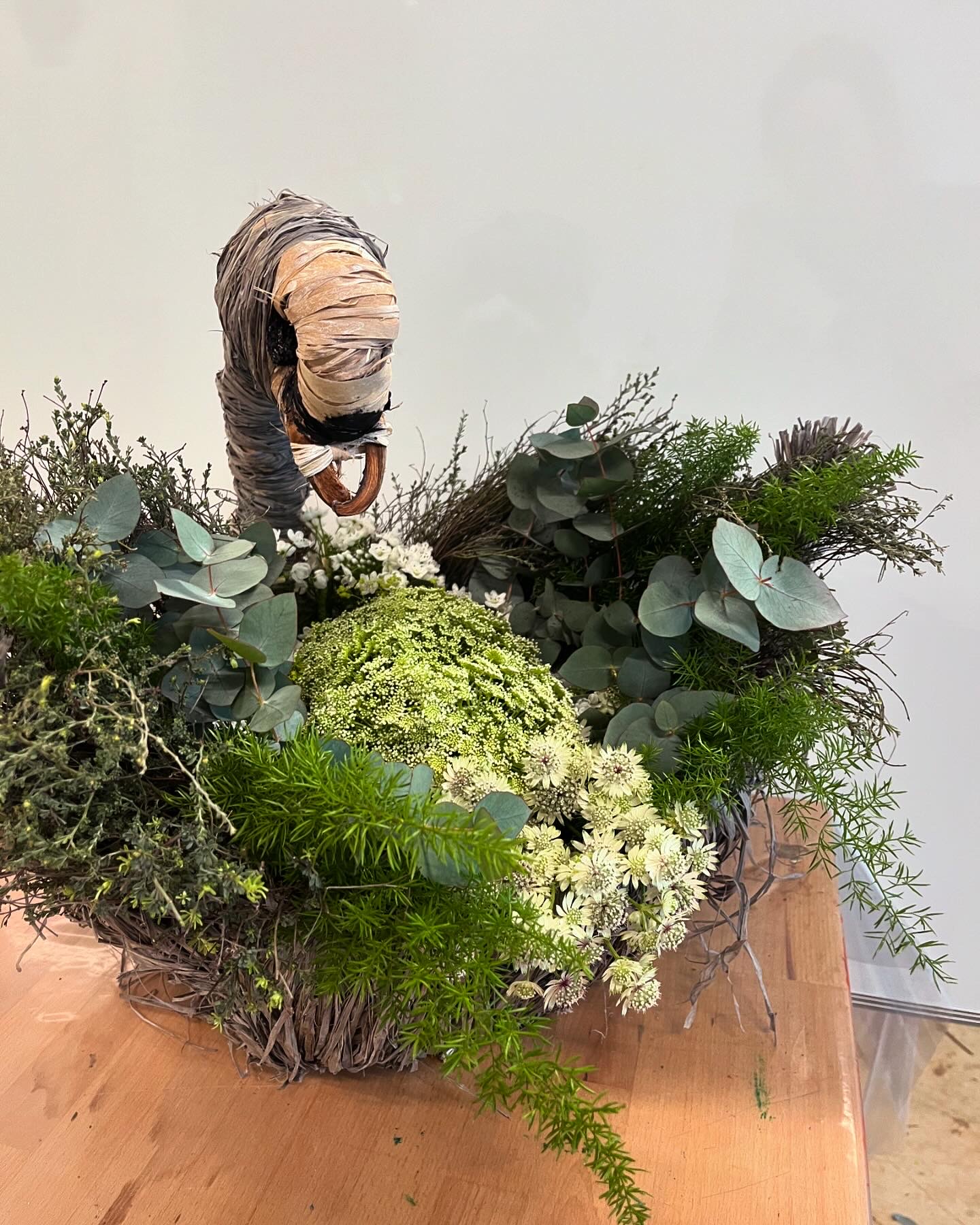 Floraler Schwan – Foto 1